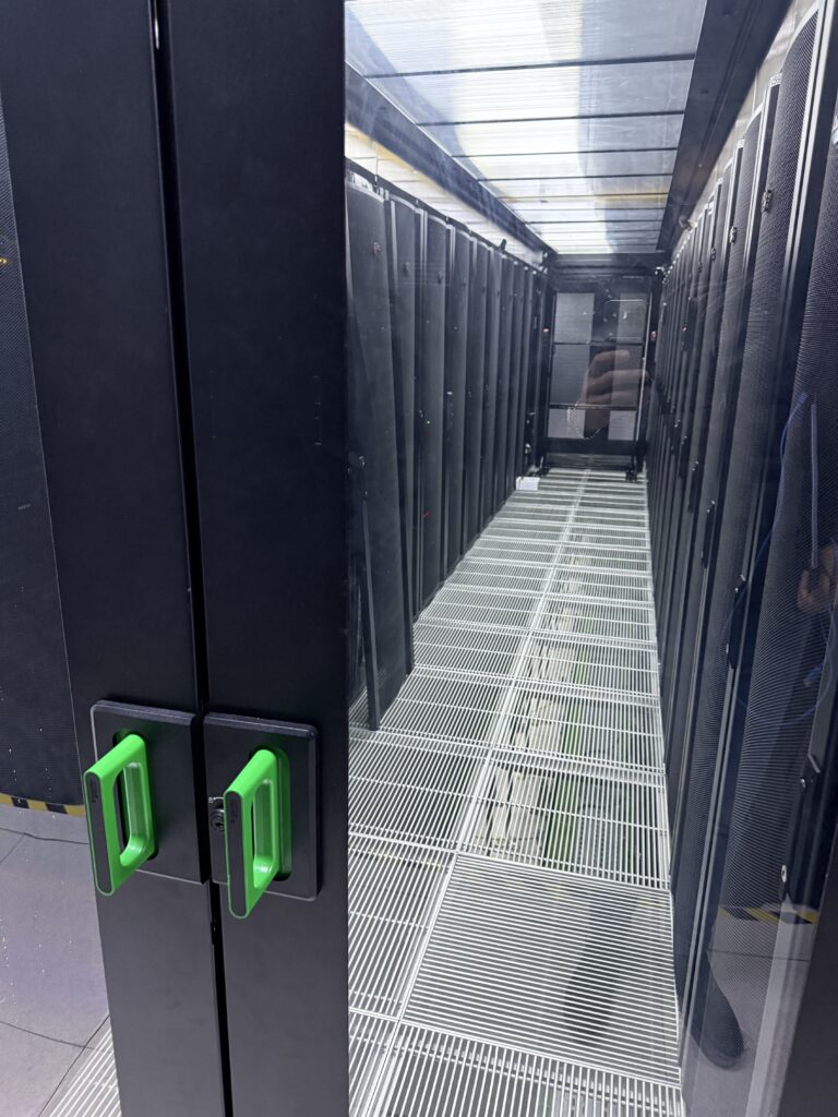 datacenter rack isle