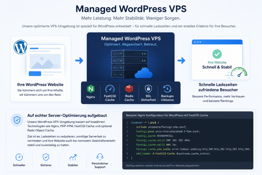 verwalteter wordpress vps